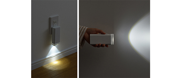 LEDエコスリム センサースイッチ式ライト 7W 昼光色｜LT