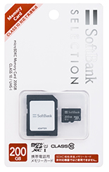 SoftBank SELECTION microSDXC[J[h 200GB