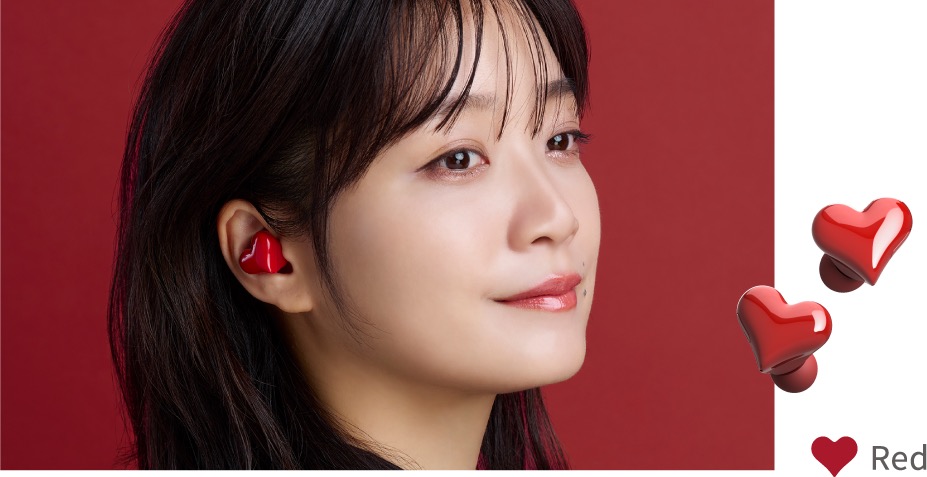 HeartBuds Earphone カラーバリエーション