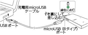 充電のイラスト